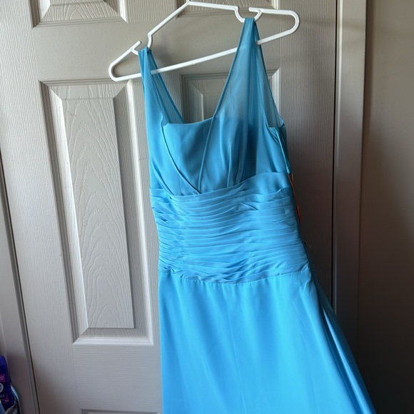 Milanoo baby blue dress for formal, party, wedding or prom - Picture 5 of 5